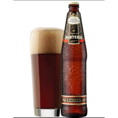 Пиво "Volfas Engelman Imp Porteri" 6,0% алк. 0.568 L
